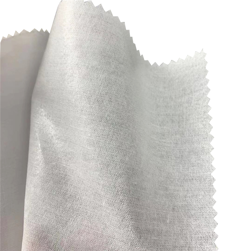 Xingyan 100gsm материалы для пошива жевательной резинки остаются термо fusing interlining для воротника
