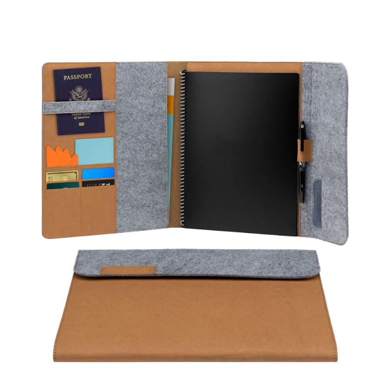 Горячая продажа Sofe Notebook Folio CoverJournal Book Protector Cover с держателем для ручек