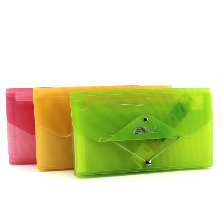 A6 PP 13-Pocket Elastic Expanding File Folder Accordion Folder Organizer Receipt Tickets Office School Supplies