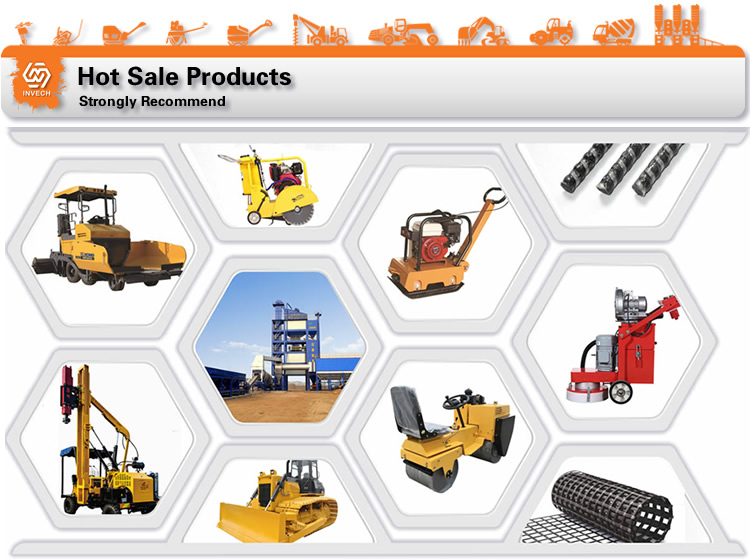 INVECH Road Marking Machine Driving Hot Melt Marking Machine for Road Engineering