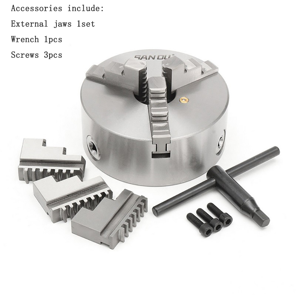 Аксессуары для токарного станка dremel, 3-х кулачковый патрон k11 80 3 дюйма, токарный механический патрон для сверлильной прокрутки 80 мм, аксессуары для станка