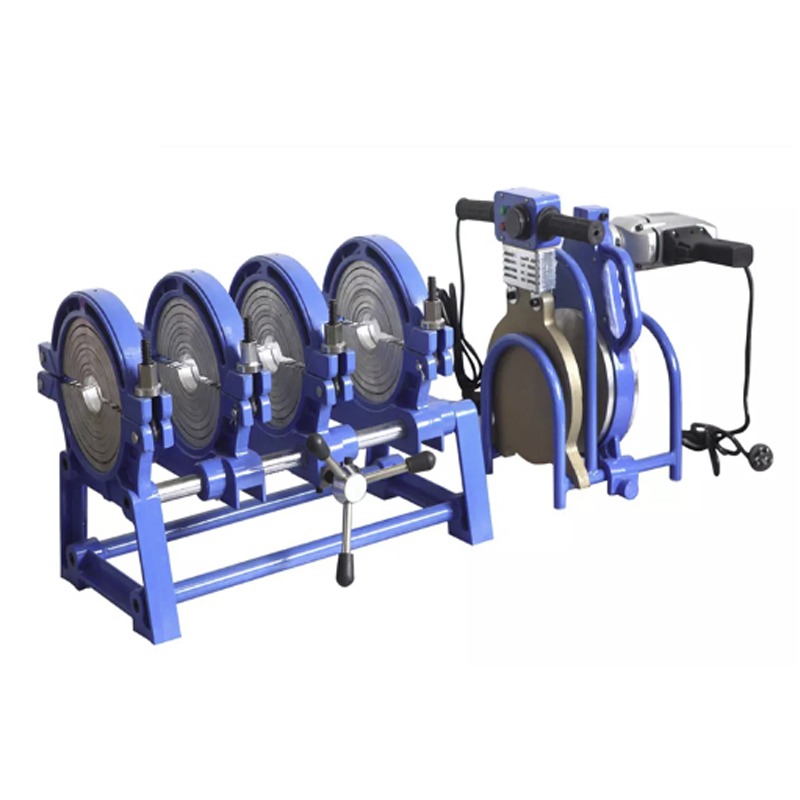 220V 63-200mm Manual Thrust Butt Welding Machine PE Fusion Welding Machine PE Precision Hot Melting Machine Butt Fusion Welder