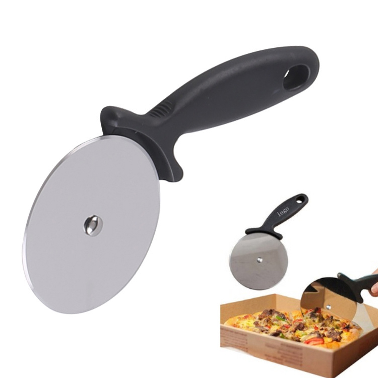 Baking tools stainless steel single wheel pizza knife Pastry wheel Pizza lace cutter hob