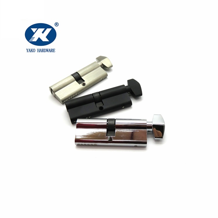 Brass Lock Cylinder Indoor Door Lock Insert Type 60/70/80mm Cylinder