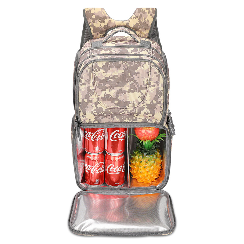Customized Outdoor Large Picnic Ice Pack Car Waterproof Refrigerated Insulation Backpack Cola Wine Cooler Bags