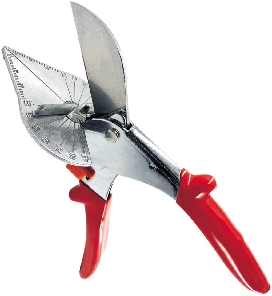 Adjustable Accurate Multi Angle Miter Shear Scissors Cutter Cutting for Plastic, Rubber,Wood,PVC of woodworking tools