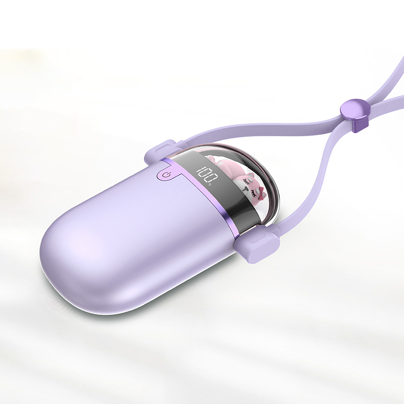 New Design neck hanging rechargeable Warmer Christmas Gift Reusable Usb Hand Warmer