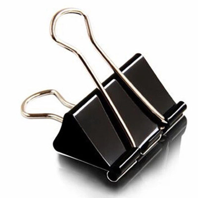Black Metal Binder Clips 19mm/ 25mm/ 32mm 51mm Notes Letter Paper Clip Office Supplies Binding Securing Clips