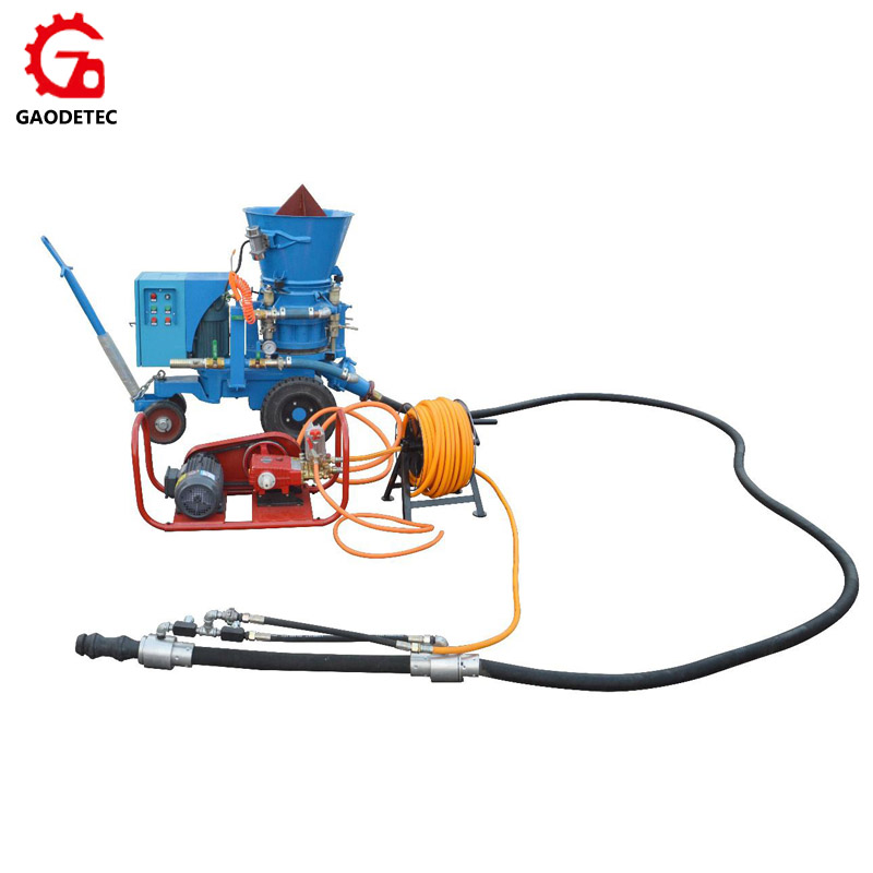 Китай насос огнеупорный сухой mixconcrete shotcrete машина для Камбоджи