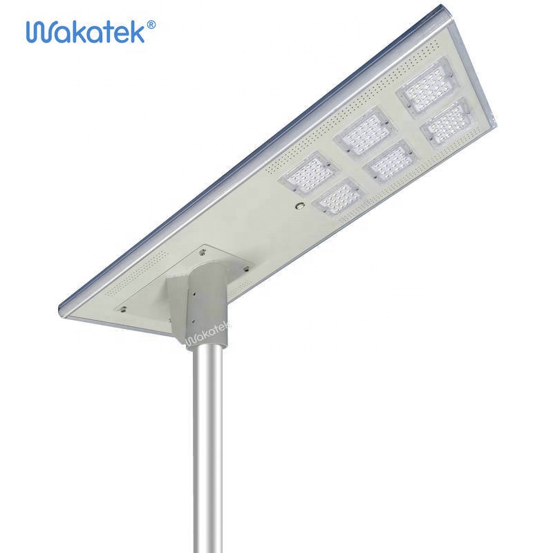 WAKATEK HIGH WAY PROJECT USE SOLAR STREET LIGHT all in one 60W solar street light