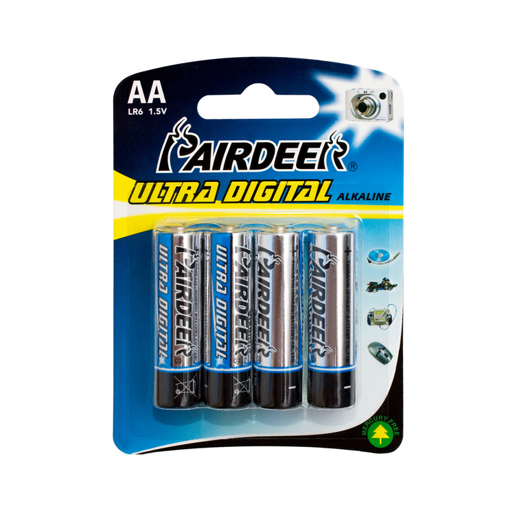 PAIRDEER, Собственная Марка LR6, 1,5 в, литиевая, железная, щелочная, марганцевая батарея