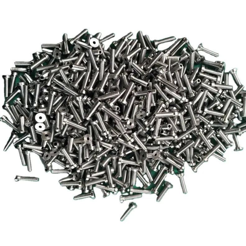 pure tungsten set screws and nut /bolt