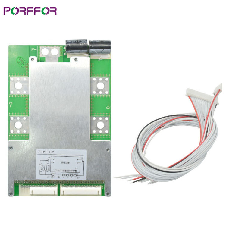 13S 60A 70A 80A 90A 100A 48V porffor PCM PCBA BMS для Li-PO LiNCM батарейный блок 18650 Lithion литий-ионный аккумулятор