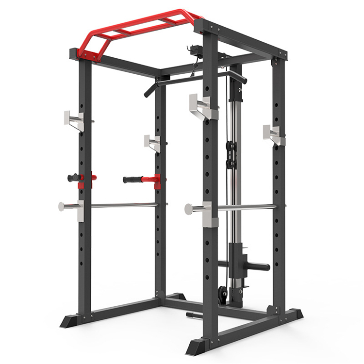 Strength training fitness equipment squat cage stool stand standing fitness strength squat rack