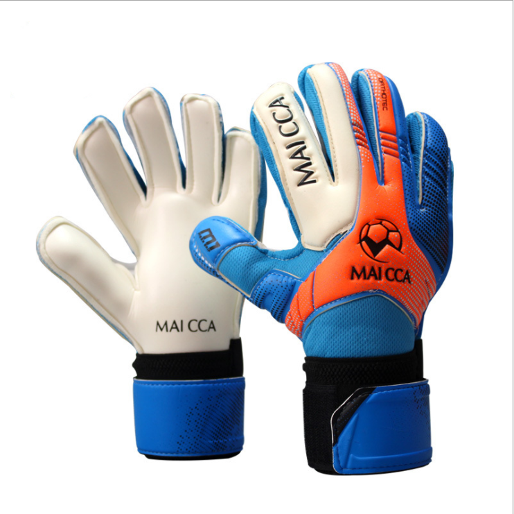 Professional Latex Finger Protection Football Soccer Goalkeeper gloves Football training Goalie Gloves