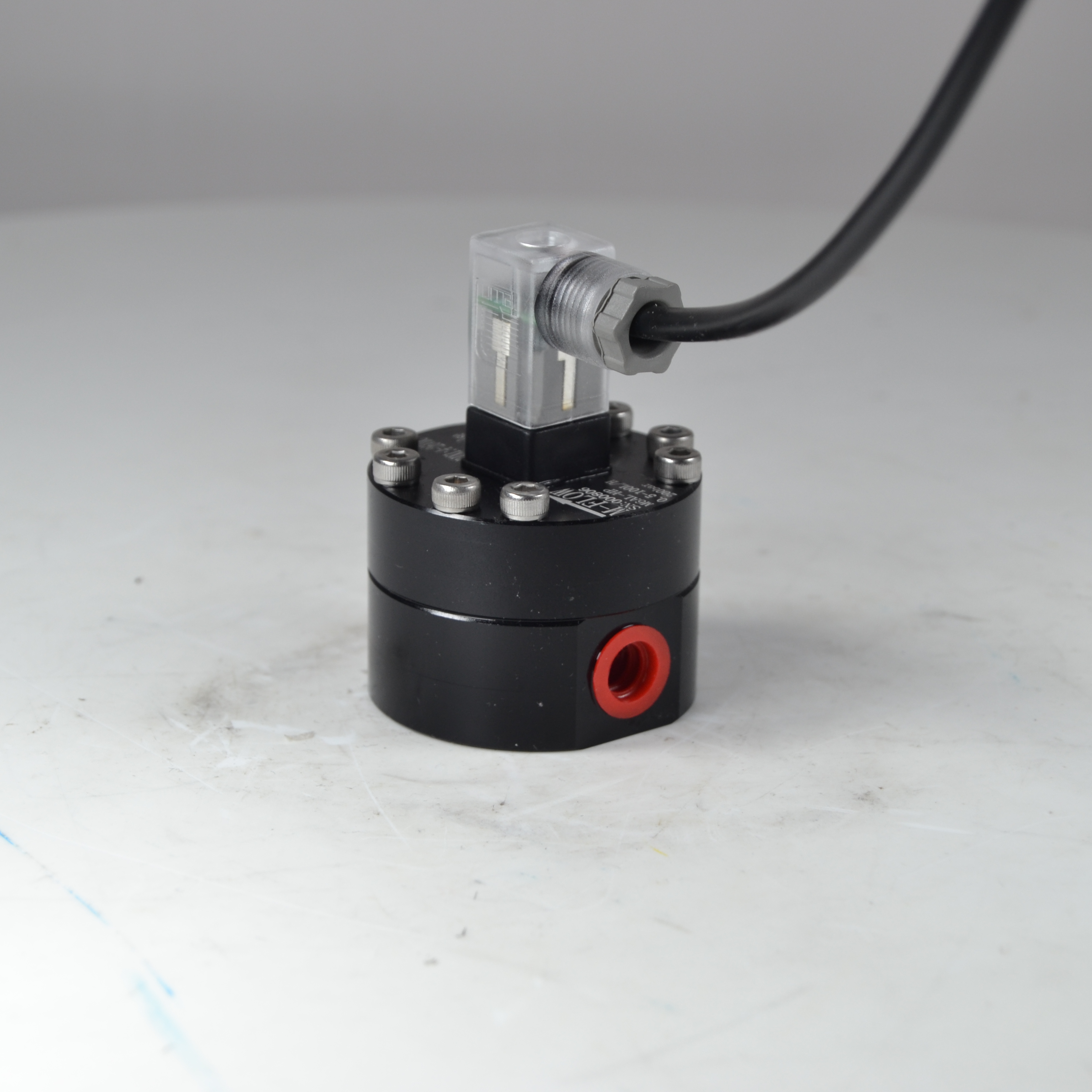 M6-Al 0.5~100 L/H Low cost underwater equipment hydraulic oil micro oval gear flow meter