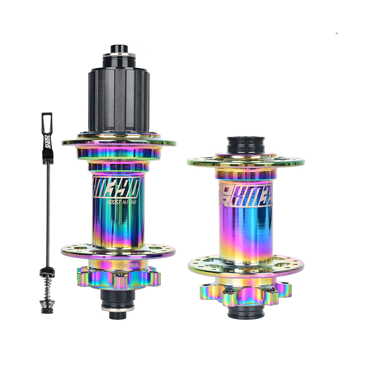 Koozer Xm390 Super Light Front Rear Set Hub 6 Bearing High Quality Mountain Bike Quick Release 32h Bicycle Hub Motor