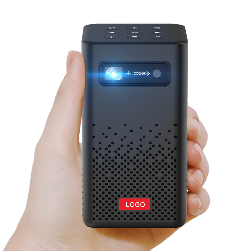 Home Video 4K 3D Android Smart Mini Pocket Projector Led DLP Portable Wifi Beamer for Smartphone Tablet Mobile Phone PC