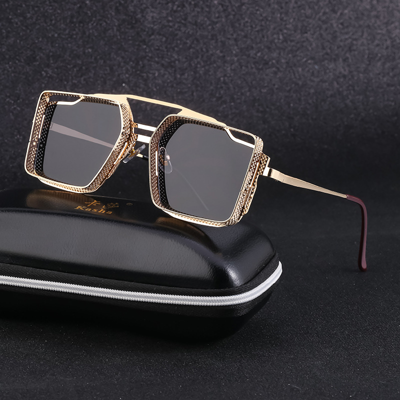 Мужские солнцезащитные очки GWTNN OEM Lunettes De солей 2022, дизайн с вашим собственным логотипом, квадратные металлические солнцезащитные очки, мужские оттенки