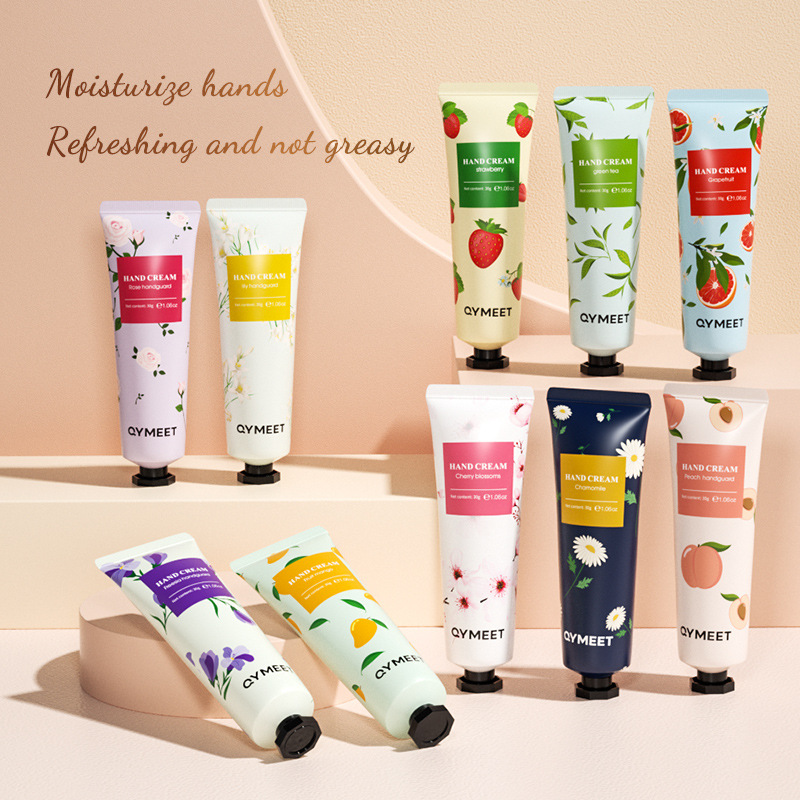 Hot 10 Scents Flower Extract Hand Cream Nails Beauty Moisturizing Nail Art Tools Manicures Tools Nail Salon Supplies Wholesale