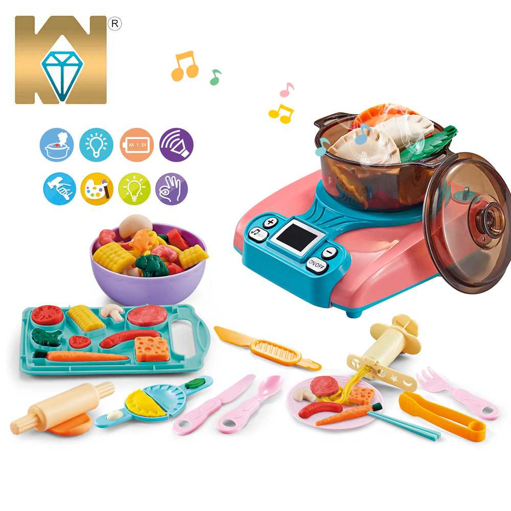 Игрушки KUNYANG, игрушки, веселая кухня, игрушки для приготовления пищи с музыкальным и световым спреем