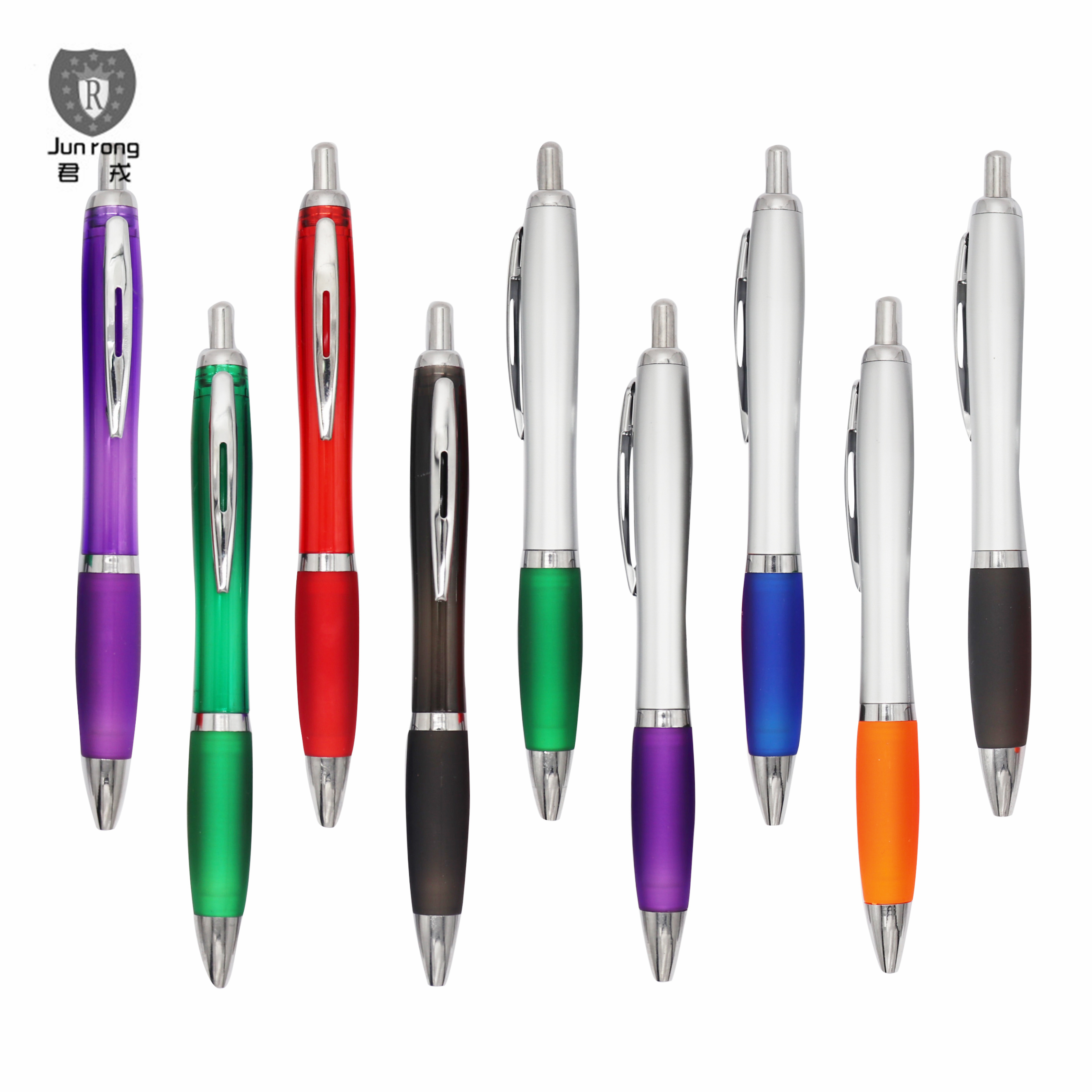 popular selling plastic promotional pen with customer logo gift pen