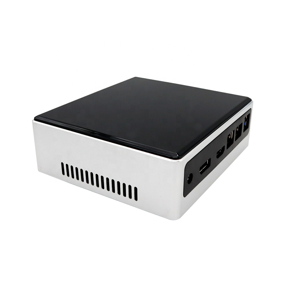 Intel i7-10510U i5 8250U Quad Core Mini PC 2 * DDR4 2 * Lans M.2 NVMe NUC Win 10 WiFi HD-MI тонкий компьютер UHD Graphics 4K TV Box