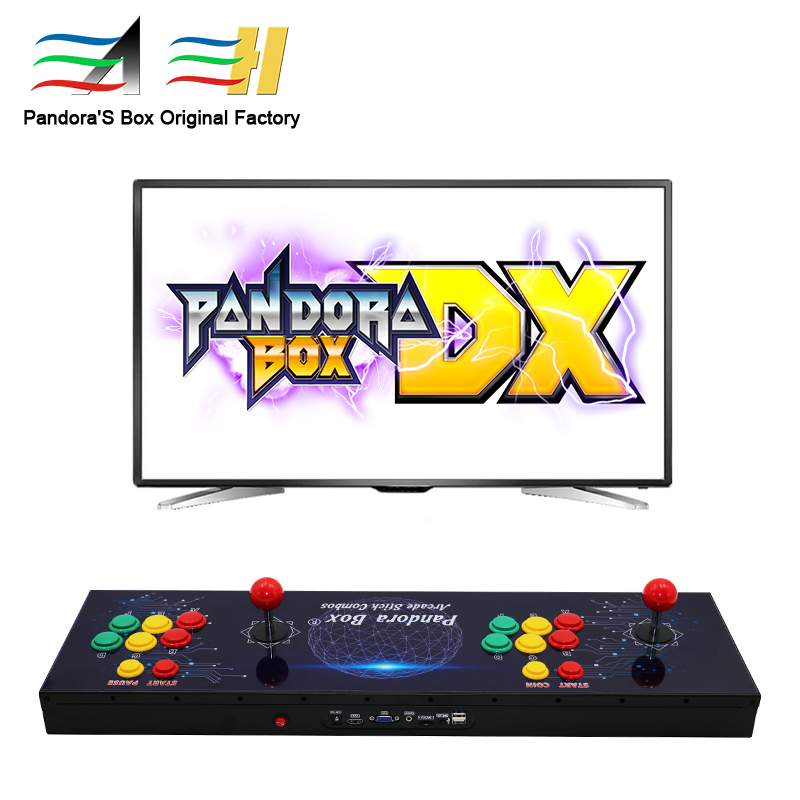 Amazon 1 шт. семейная самонастраивающаяся Ретро аркадная игра, коробка Wisamic Real Pandora'S для компьютерного проектора Tv