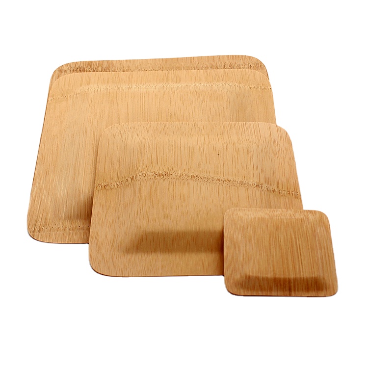 Bamboo Craft Disposable Bamboo Leaf Plate Palm Leaf Plate Disposable Plate
