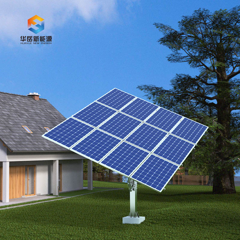 5 кВт Многофункциональный двухосевой Солнечный трекер 2 оси солнечный pv трекер Солнечный трекер полуавтоматический Солнечный трекинг отслеживание солнца