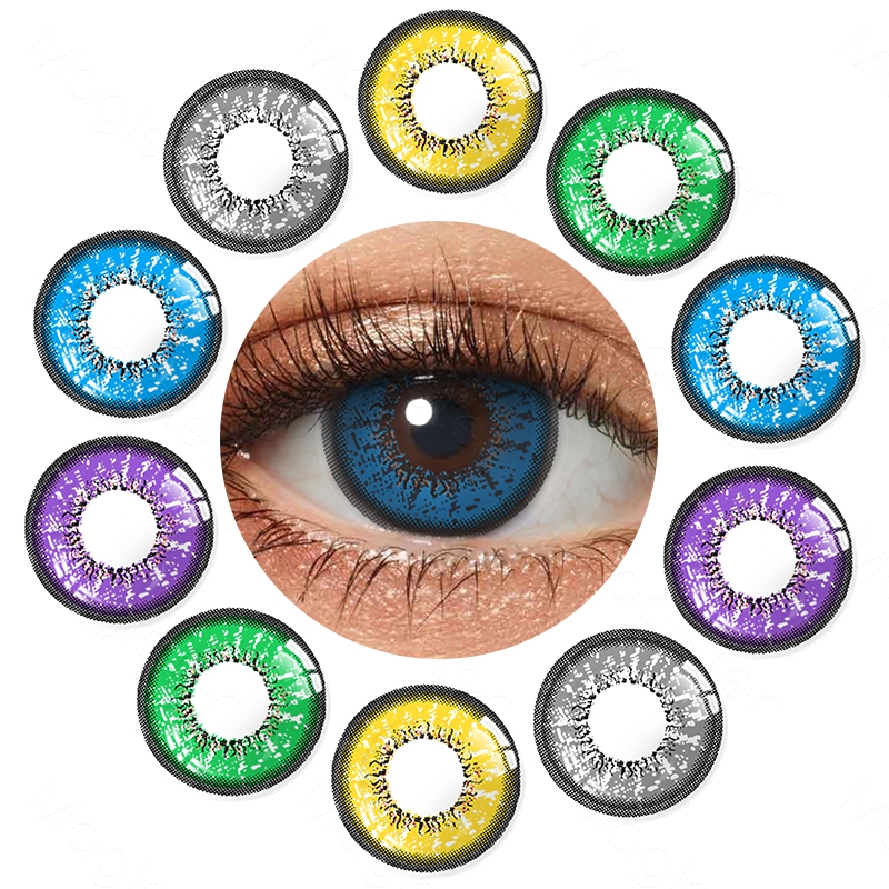 China wholesale contact lenses Magister amazing cosmetic eye contact lens colored contact lenses for big eye