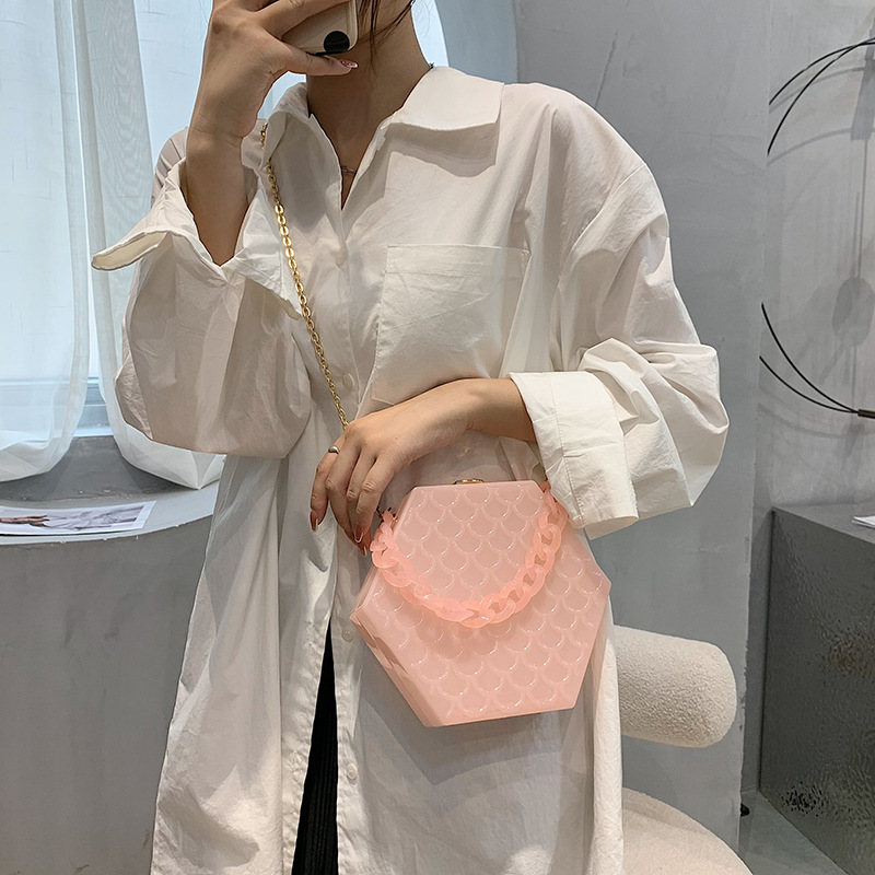 New Arrival Luxury Acrylic Purse Evening Party Bags Clear Acrylic Clutches And Purses Evening Bag 2021