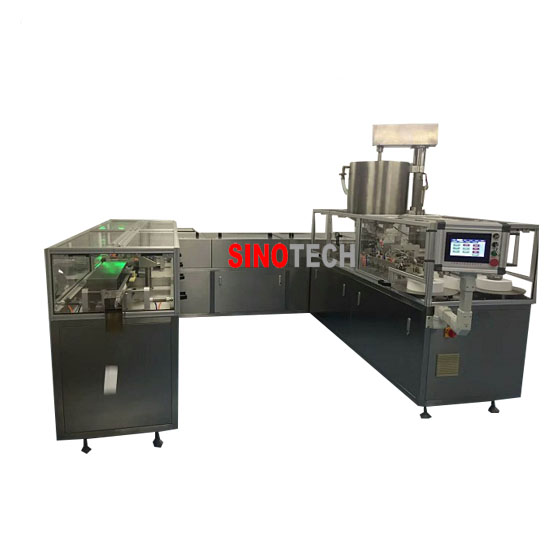 High-accuracy Automatic Pharmaceutical Suppository Filling sealing Machine Supposity production line