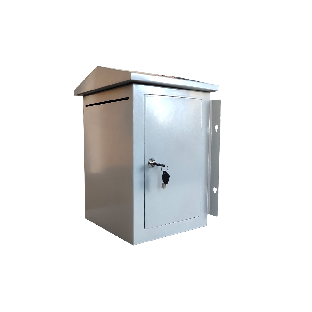 SMILE Free Sample Antique Apartment Wall Mounted Large Number Metal Stainless Steel Mailbox For Holder Newspaper And Letter
