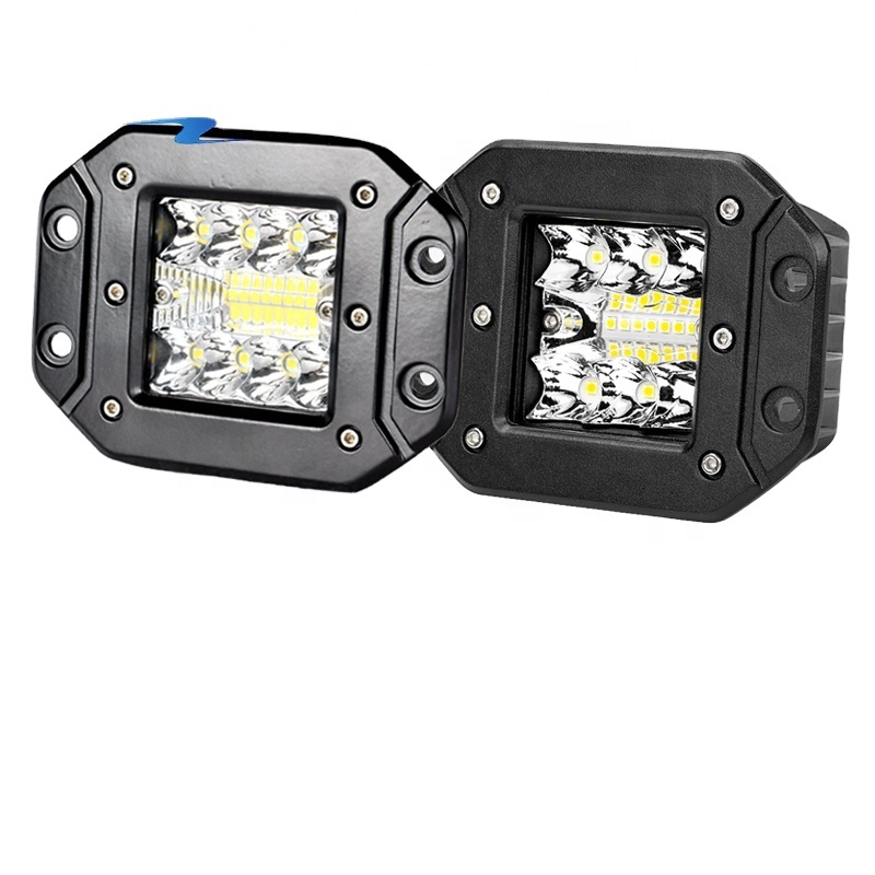 OEM Factory Selling 5 INCH 48W Led 6000K-7000K Pure Combo Beam Off Road Lighting Tractor Excavator Lighting