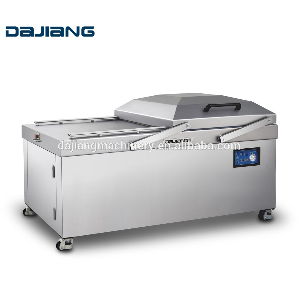 DZ-600-2S двухкамерный пластиковый контейнер для еды вакуумный упаковщик Упаковщики мяса вакуум-закаточная машина