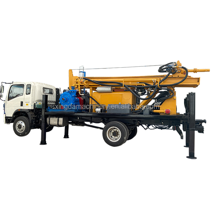 300m Truck Mounted Water Well Drilling Rig Borehole Drilling Rig For Sale