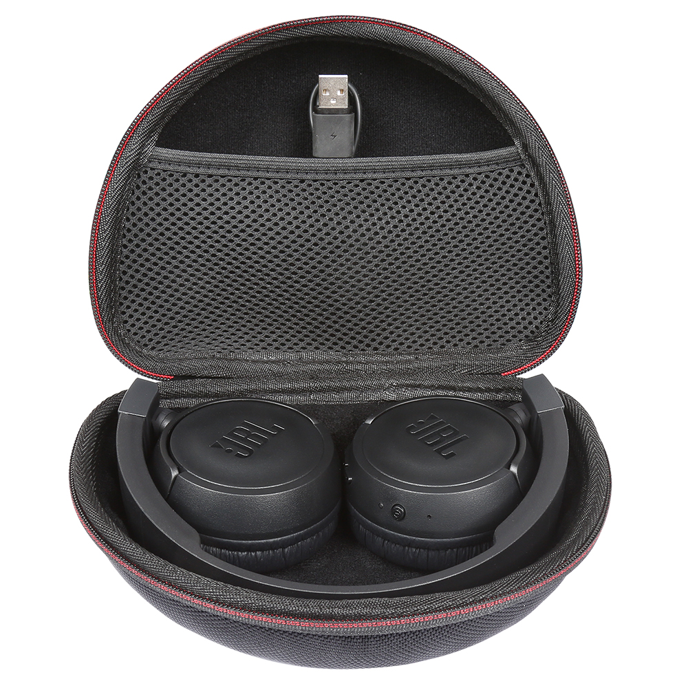 2021 new Hard Case for JBL T450BT/T460BT/T500bt Wireless Headphones Box Carrying Case Box Portable Storage Cover (black)