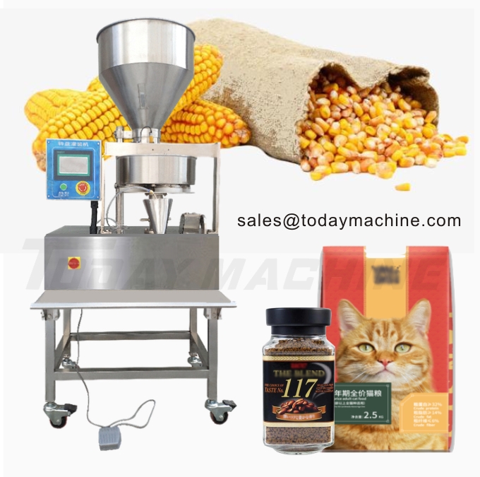 Semi-auto Spice Powder Packaging Filling Machine Cans Bottling Filler Spices Powder Filling Packing Machine