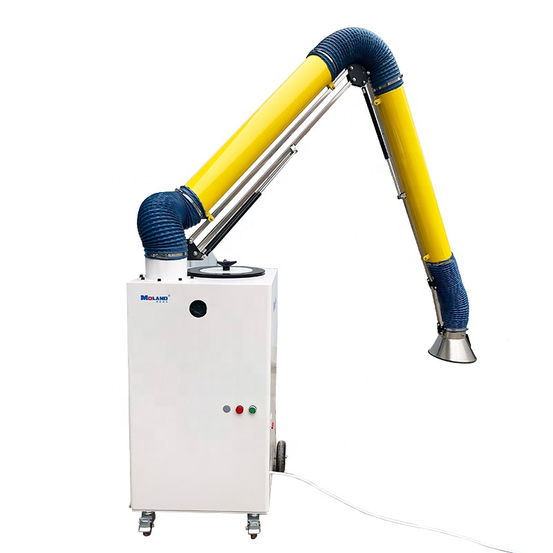 Portable Dust Collector for Welding Fume Fume Extractor 2500m3/H Air Volume for One Workstation
