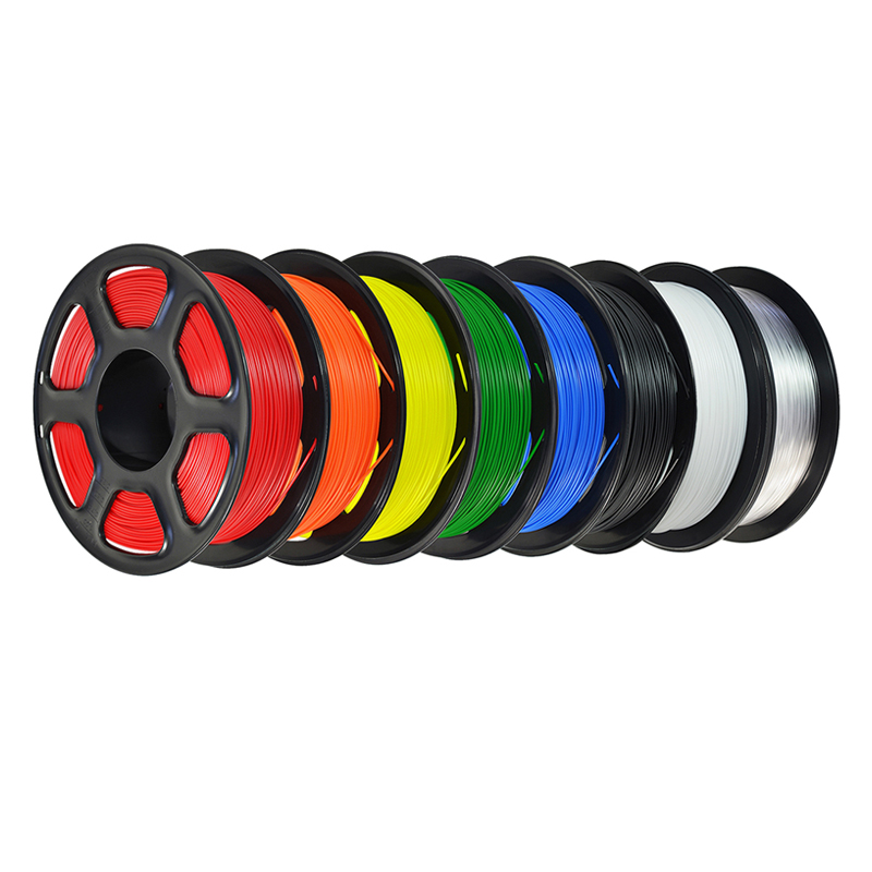 Нить для 3d-печати PETG PLA ABS TPU PP PA WOOD SILK PC 1,75 мм 1 кг красный оранжевый желтый зеленый синий черный белый прозрачный серый