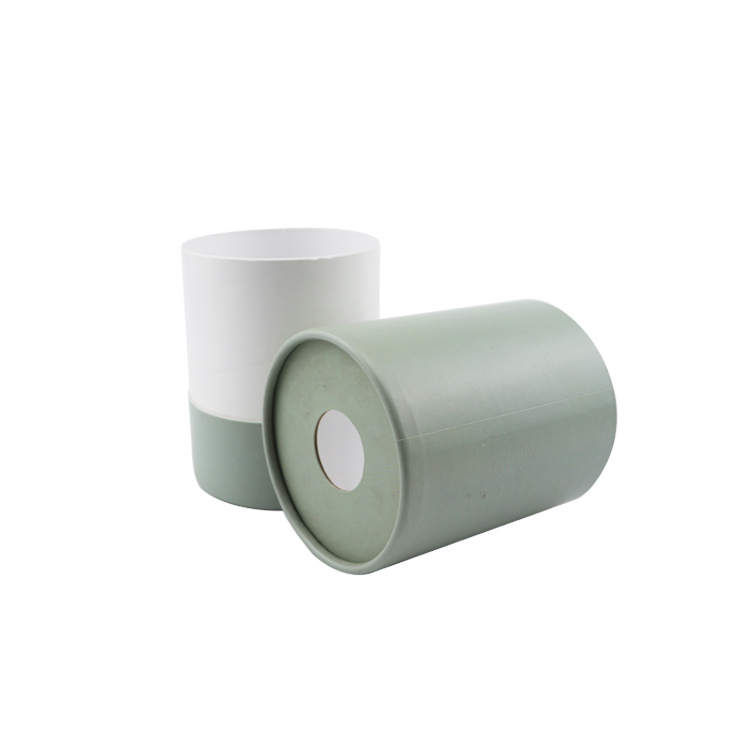 Round Kraft Paper Tube Packaging Wholesale for Tea Biodegradable Container kraft box cylinder