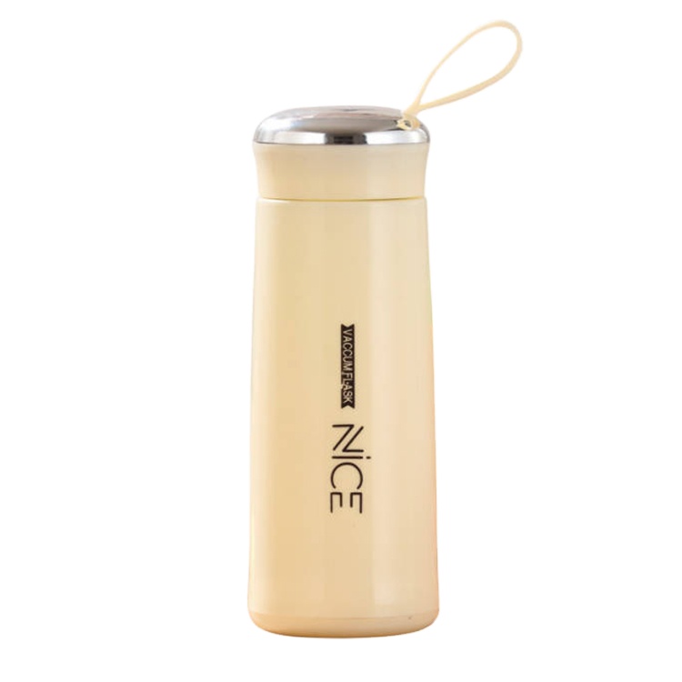 Hot Sales New Simple Handle Glass Cup with Rope Creative Direct Drinking Water Bottle for Children Camping