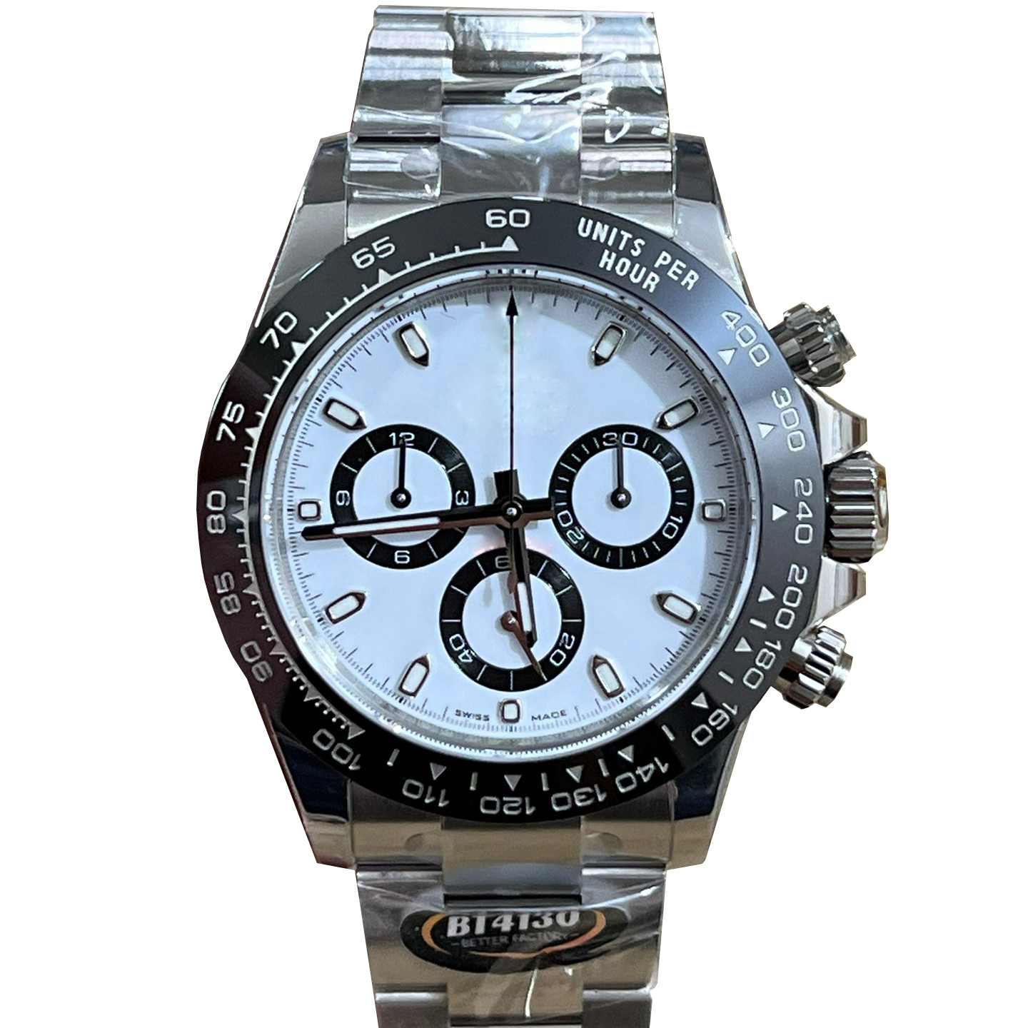 Супер клон BT4130 Dytonas 904L сапфировое зеркало глубоко водонепроницаемое roex orologi uomo montre orignal uhr