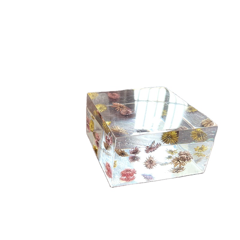 2021 New Transparent Crystal Clear Resin Crafts For Living Room