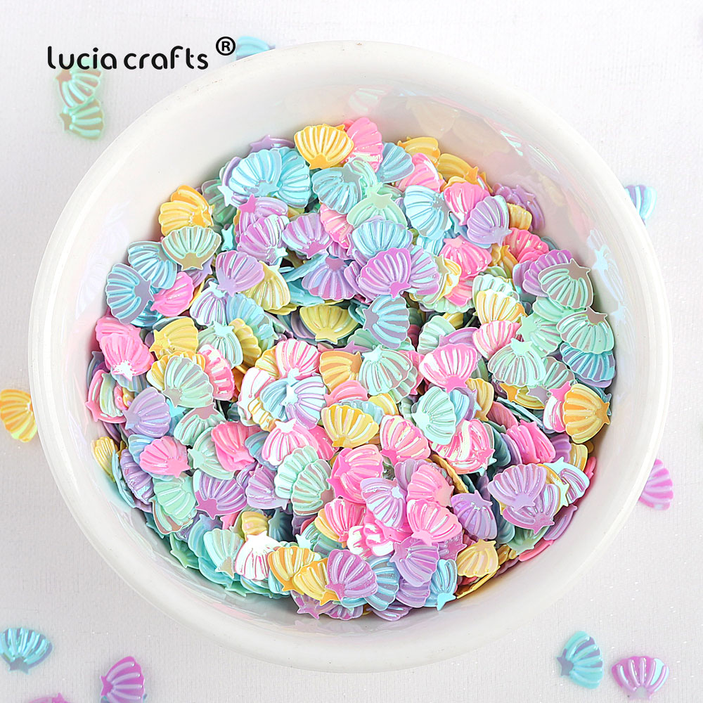 8*6mm Dream Color Baby Shower Party Wedding Party Supplies DIY Decorations Plastic Glitter Sparkle Shell Confetti