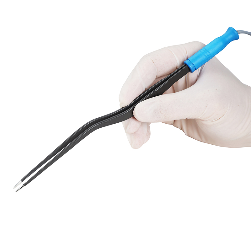 Autoclavable European electrosurgical bipolar coagulation forceps resuable20cm BF15