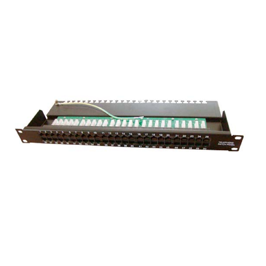 50 PORT Telecom UTP Patch Panel (krone End)