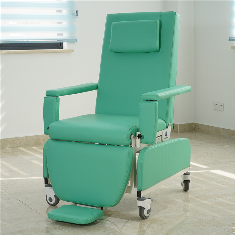 BT-DY016A Cheap hospital manual patient dialysis chemotherapy chair medical hemodialysis chair blood chair price