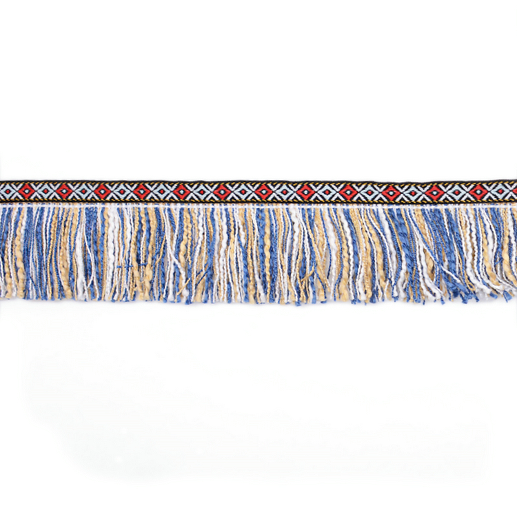 wholesale polyester decoration fringe pillow cotton long sewing fringe tassel trim